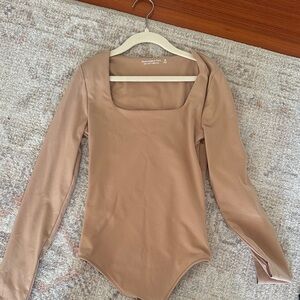 Abercrombie Square Neck Bodysuit
